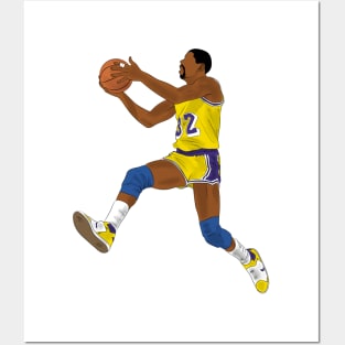 Magic Johnson Posters and Art